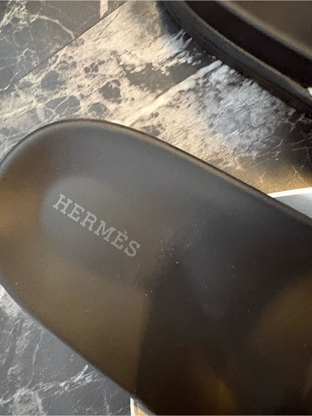 Hermès White Chypre Sandals - Picture 2 of 6